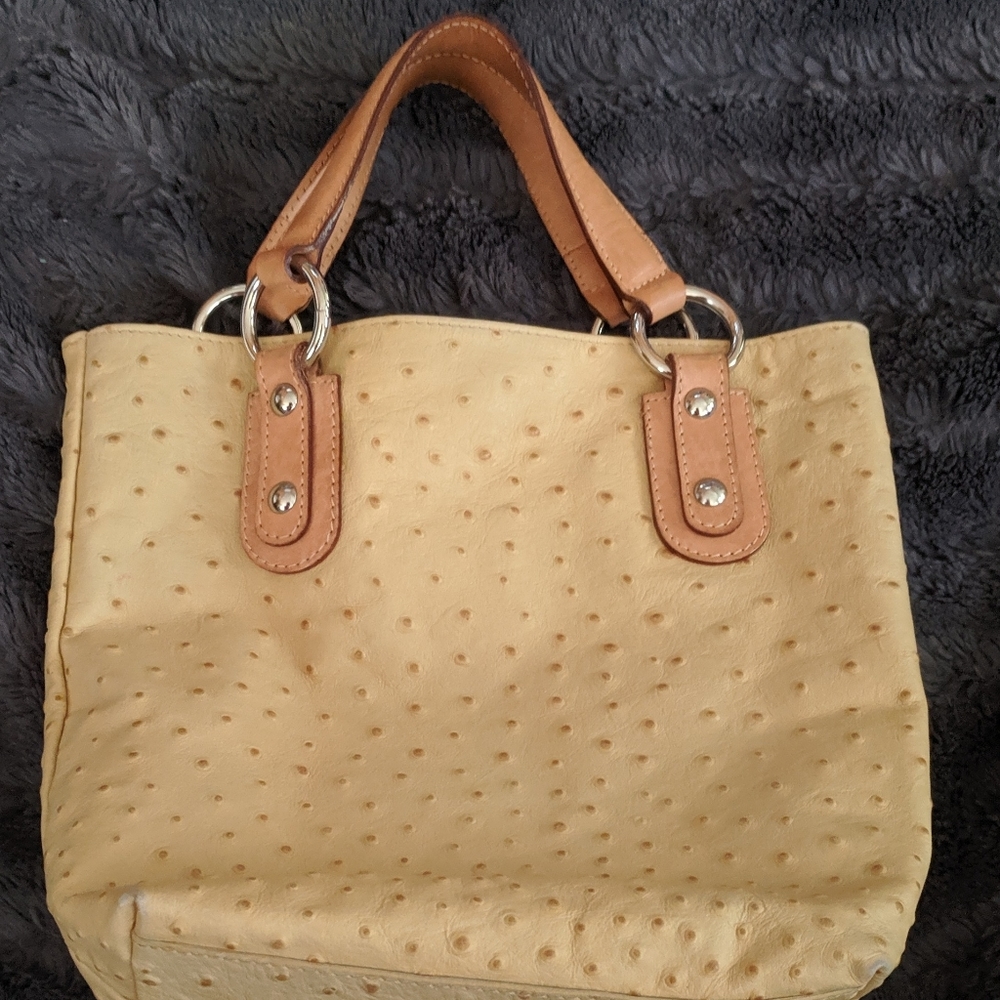 Maurizio Taiuti OSTRICH GENUINE LEATHER